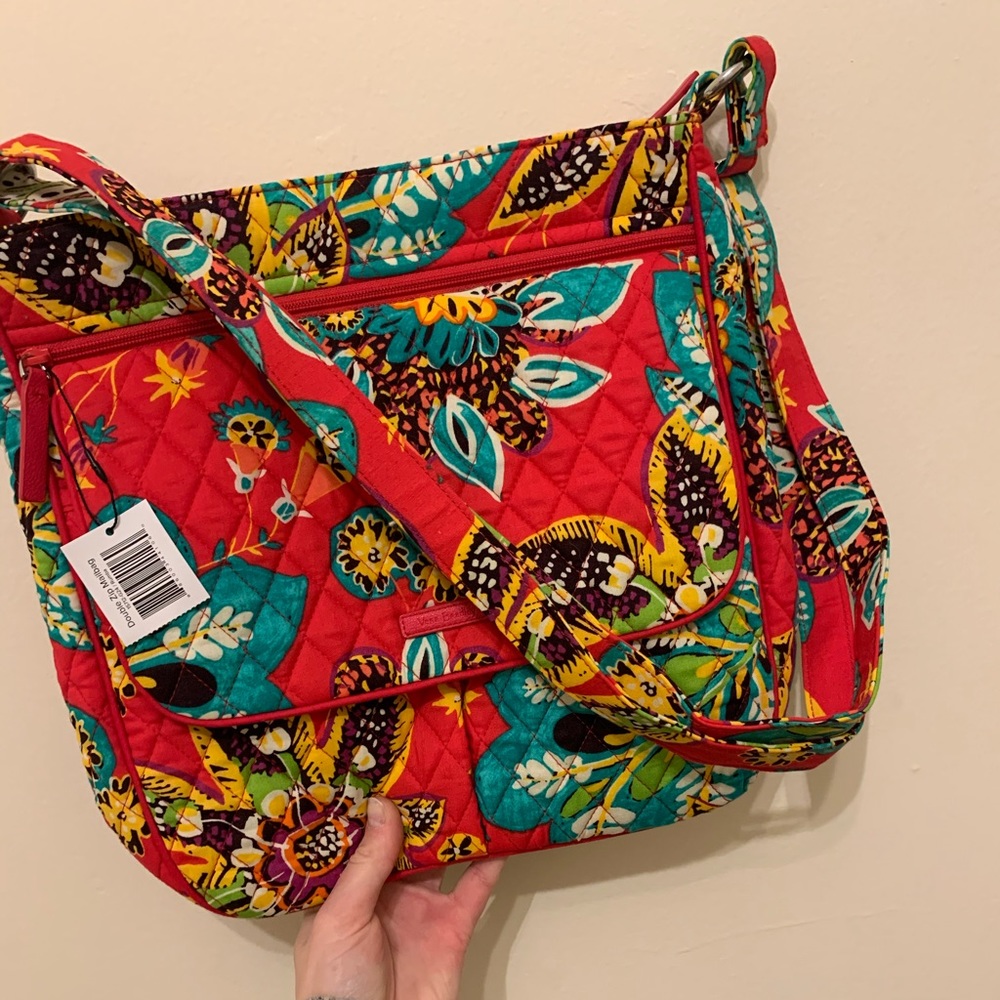 nwt vera bradley mailbag purse